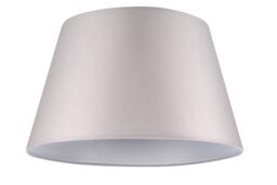 GoodHome Lokombi Light Grey Fabric Dyed Conical Light Shade (D)40Cm - thumbnail 2
