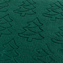 Furn. Festive Trees Embossed Polyester Filled Cushion , 50Cm X 50Cm, Emerald - thumbnail 3