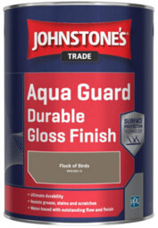 Johnstone's Trade Wood & Metal Aqua Guard Durable Gloss Paint Flock Of Birds (Ppg1021-5) 1L - thumbnail 2