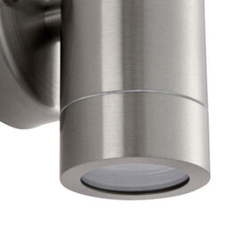 Luminosa Lighting Luminosa Palin Outdoor Down Wall Lamp Brushed Stainless Steel Ip65 - thumbnail 5