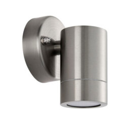 Luminosa Lighting Luminosa Palin Outdoor Down Wall Lamp Brushed Stainless Steel Ip65 - thumbnail 2