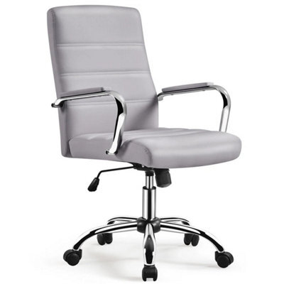 Office Desk Chair Swivel Pu Leather Chair - image 1