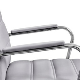 Office Desk Chair Swivel Pu Leather Chair - thumbnail 4