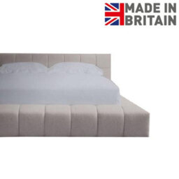 Ciara Boucle Upholstered  Ivory Bed Frame - thumbnail 5