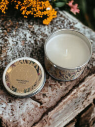Scented         Leaf         Tin         Candle,         Pack - thumbnail 6