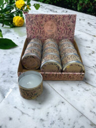 Scented         Leaf         Tin         Candle,         Pack - thumbnail 5