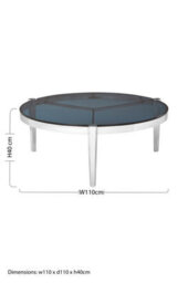 Orsina Piermount Round Coffee Table - thumbnail 5
