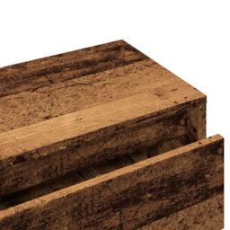 Vidaxl Hallway Furniture Set Old Wood Engineered Wood - thumbnail 8