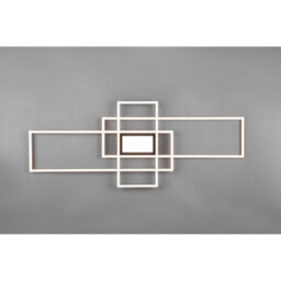 Luminosa Lighting Luminosa Irvine Modern 60W Led Semi Flush Light Brass Matt 3000-6500K Remote Control - Uk Stock - thumbnail 4
