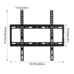 Living And Home Wall Mounted Metal Tv Monitor Bracket For 26-60 Inch Sizes, With Laege Load Capacity - thumbnail 8