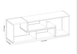 Decorotika Cubicco Tv Stand Tv Unit For Tvs Up To 55 Inch - thumbnail 6