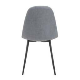 Orsina Versatile Grey Fabric Dining Chair, Contemporary Modern Dining Chair, Comfortable Sturdy Modern Chair - thumbnail 4