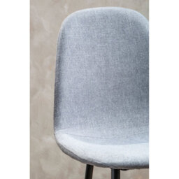 Orsina Versatile Grey Fabric Dining Chair, Contemporary Modern Dining Chair, Comfortable Sturdy Modern Chair - thumbnail 6