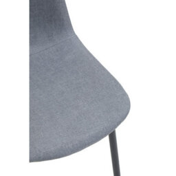 Orsina Versatile Grey Fabric Dining Chair, Contemporary Modern Dining Chair, Comfortable Sturdy Modern Chair - thumbnail 9
