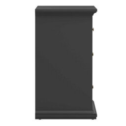 Wyld Haus Osaka Farmhouse Dark Grey 4-Drawer Wooden Chest - thumbnail 5