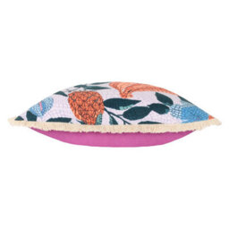 Furn. Cypressa Floral Mosaic Feather Filled Cushion - thumbnail 3