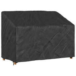 Walplus Garden Bench Cover Black 134 X 70 X 65  94 Cm 420D Fabric - thumbnail 3