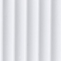 Wyld and Coco Brightnest 2-Drawer Fluted Front Nightstand, White, Compact Modern Bedside Table - thumbnail 9