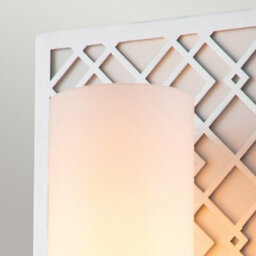 Luminosa Lighting Luminosa Ziggy Bathroom Wall Lamp, Lacquered Silver Ip44 - thumbnail 2