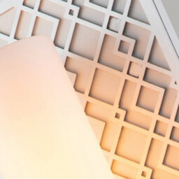 Luminosa Lighting Luminosa Ziggy Bathroom Wall Lamp, Lacquered Silver Ip44 - thumbnail 4