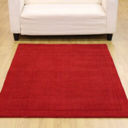 Poppy Simple And Stylish Wool Plain Handmade Modern Rug For Living Room And Bedroom-200Cm X 290Cm - thumbnail 2
