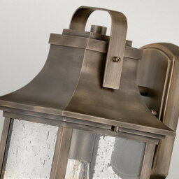 Luminosa Lighting Luminosa Hinkley Grant Outdoor Wall Lantern Burnished Bronze, Ip44 - thumbnail 2