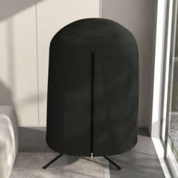 Outsunny Hanging Egg Chair Cover Garden Swing Chair Cover Waterproof, Black - thumbnail 9
