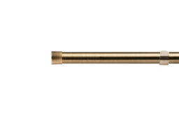 Unknown 16-19mm Fenton Extendable Eyelet Metal Curtain Pole Set Brass 160-300Cm - thumbnail 1