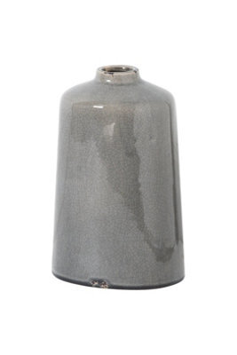 Garda Grey Glazed Liv Vase, Rustic Ceramic Decor For Modern Spaces - image 1