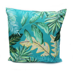 Peggy Wilkins Water Resistant Outdoor Garden Cushion Tropical Turquoise