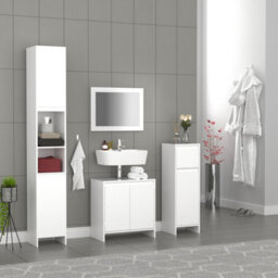 Vcm Wooden Underfloor Cabinet Malira Revolving Doors - thumbnail 4
