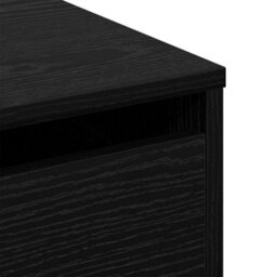 Walplus Chest Of Drawers Black Oak 60 X 41 X 58 Cm Engineered Wood - thumbnail 9