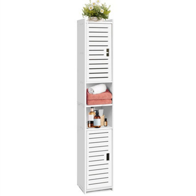 Type 1: 20X20X116Cm Narrow Tall Freestanding Bathroom Storage Cabinet - image 1