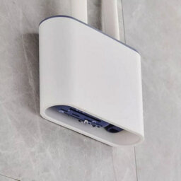 Toilet Brush And Holder Bathroom Toilet Brush Holder Set Silicone Brush Durable - thumbnail 6