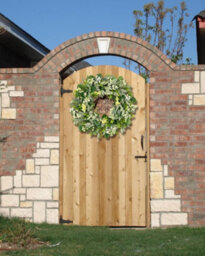 Amorly 21Inch Artificial Spring Summer Greenery Christmas Wreaths For Front Door Green Eucalyptus Leaf Wreath Decor For Farmhouse Outside - thumbnail 5