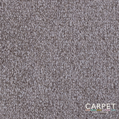 Carpet Shop Online Galmor Satin Beige Twist Carpet 4M X 4M - image 1