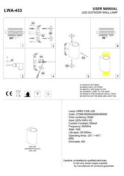 Ultra Beam Lighting Ultrabeam White Up And Down Outdoor Led Wall Light 10 Watt Led 860 Lumen - thumbnail 4