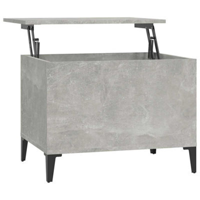 Berkfield Durable Coffee Table Concrete Grey 60X44.5X45 Cm Engineered Wood - image 1