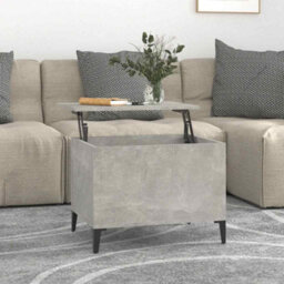 Berkfield Durable Coffee Table Concrete Grey 60X44.5X45 Cm Engineered Wood - thumbnail 2