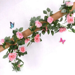 12 Head Artificial Flowers Silk Rose Fake Flower With Stem Wedding Party Bouquet - thumbnail 4