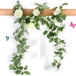 12 Head Artificial Flowers Silk Rose Fake Flower With Stem Wedding Party Bouquet - thumbnail 2