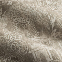 Wylder Bengal Chenille Room Darkening Eyelet Curtain Pair Linen (W)168Cm X (D)229Cm - thumbnail 4