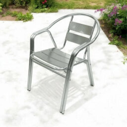 4Pc Deluxe Aluminium Garden Chair, Extra Strong Aluminium Chair, Patio Chairs - thumbnail 2