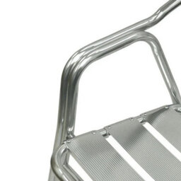 4Pc Deluxe Aluminium Garden Chair, Extra Strong Aluminium Chair, Patio Chairs - thumbnail 5