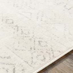 Livabliss Roma-Modern Grey White Living Dining Bedroom Rug 140 X 200 Cm Easy Care, Non Shedding - thumbnail 3