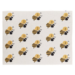 Beliani Blanket Dragan Cotton 130 X 170 Cm Light Beige - thumbnail 4