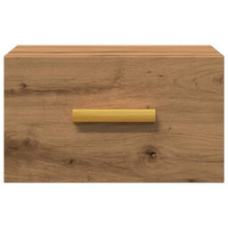 Berkfield Wall-Mounted Bedside Cabinets 2 Pcs Artisan Oak 35X35X20 Cm - thumbnail 4