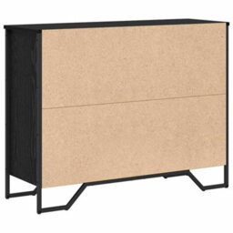 Walplus Sideboard Black Oak 97 X 32.5 X 74.5 Cm Engineered Wood - thumbnail 8