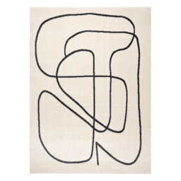 RugsX Carpet Fusion 8297 Cream Dark Grey - Lines, Modern, Abstract 280X370 Cm - thumbnail 2