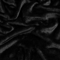 Ohs Ultra Soft Flannel Fleece Throw Blanket, Black - 200 X 240Cm - thumbnail 2